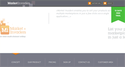 Desktop Screenshot of market-invaders.com